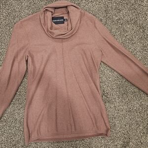 Calvin Klein Jeans Dusty Rose Cowl Neck Sweater